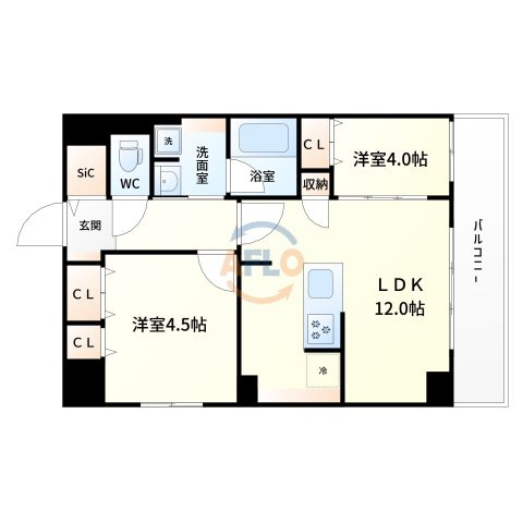 ラヴィベール江坂の間取り|ラヴィベール江坂　間取り