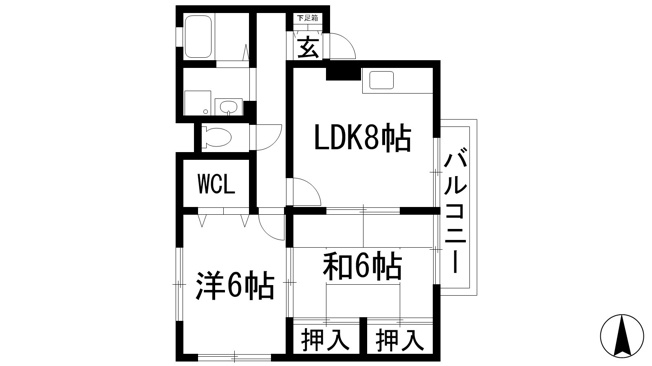 【間取り】 | アメニティ宝塚