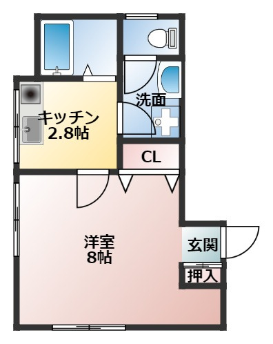【間取り】 | クレアーレハセガワ
