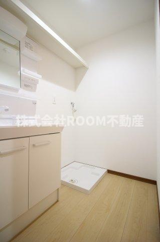 都城市立野町の賃貸マンションの洗面所|洗面所です
