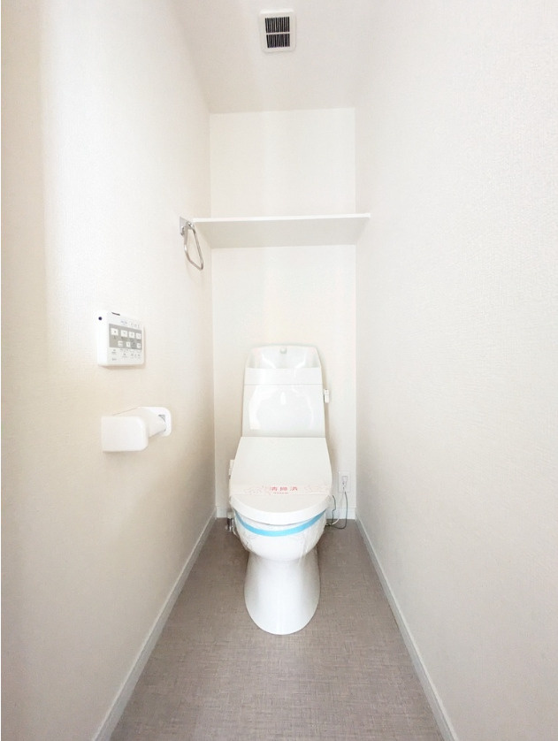 Marvelous六田のトイレ|落ち着いたトイレです