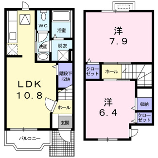 【間取り】 | パストラルＢ
