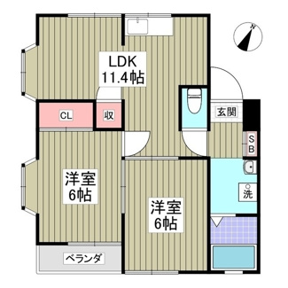 【間取り】 | シャトーサオトメ3号