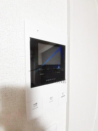 アン　ハヤシ　インクのセキュリティ|モニター付きインターホンです。