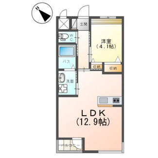 【間取り】 | ラ　コリーヌ