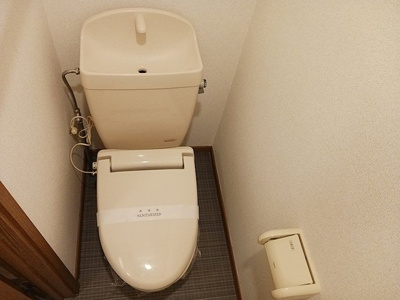 【トイレ】 | アキラハイツ | トイレです