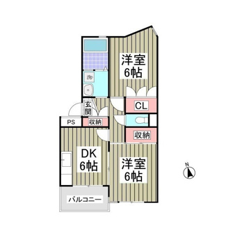 【間取り】 | コートビレッジ今泉