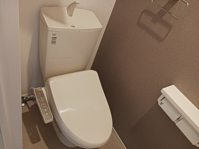 【トイレ】 | ラピスＢ | 落ち着いたトイレです