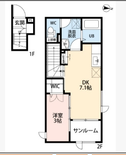 【間取り】 | ＣＢ桜ヶ丘テソロ