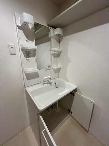 カーサグラスB棟の洗面所