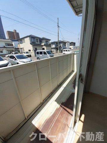 カーム小林のバルコニー