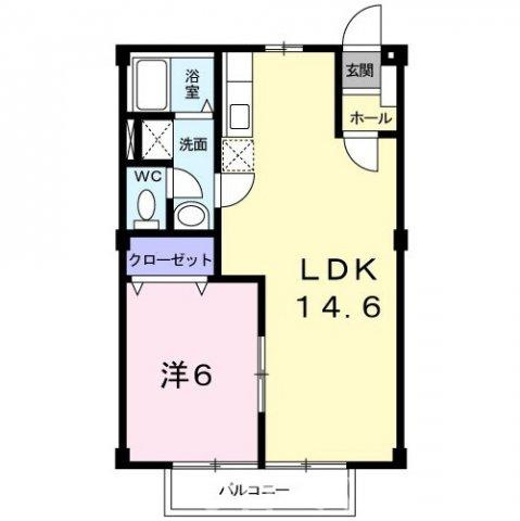 カーム小林の間取り