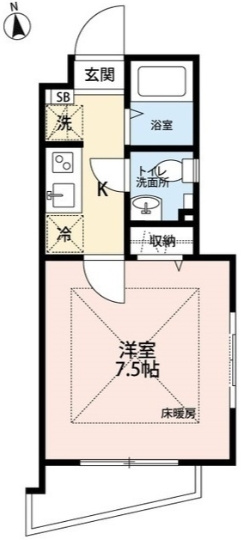 ピアコートTM保谷弐番館の間取り