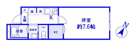 キャメル大成の間取り