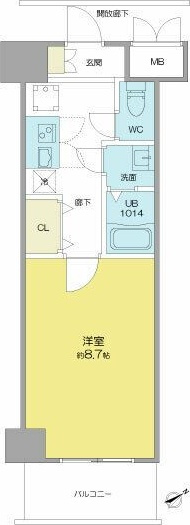 エヌコート　　　刈谷市近郊の賃貸はクラスホームの間取り