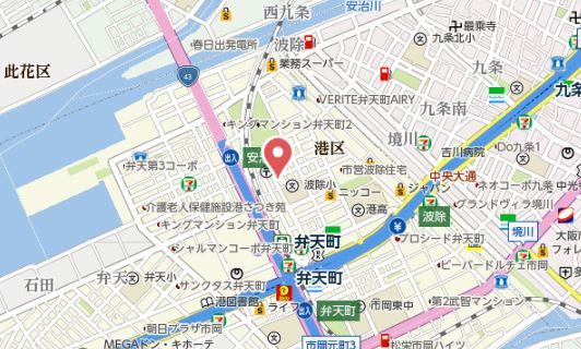 【地図】 | JJ COURT波除Ⅲ