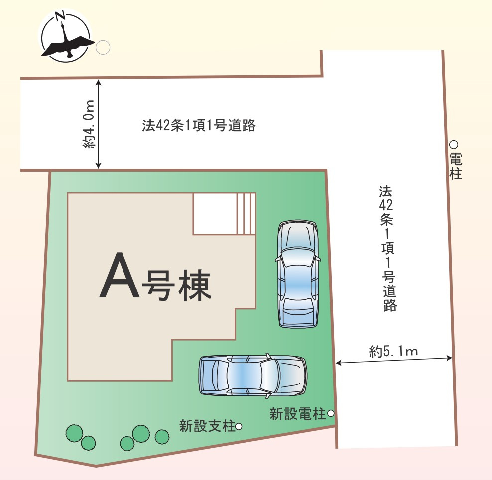 【新築戸建】高崎市乗附町905番の区画図|■区画図
