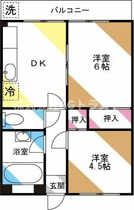 【間取り】 | 石川第一マンション