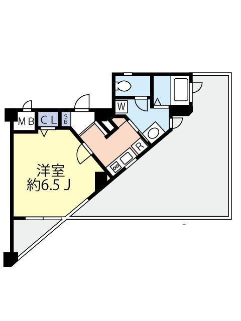 グランヴァンメトロⅠの間取り|間取りです。
