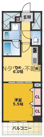 【間取り】 | エスカルコート | 間取りです。