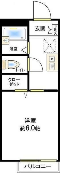 メゾンエススリーBの間取り