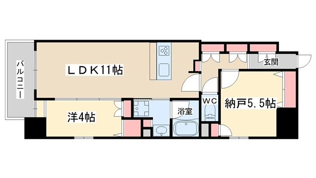 【間取り】 | シーズンフラッツ南森町PREMIER