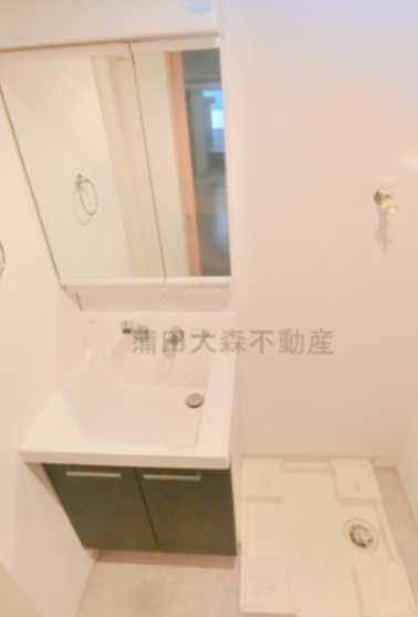 グランドラインⅢの洗面所|独立洗面台　洗濯機置き場　洗面脱衣所