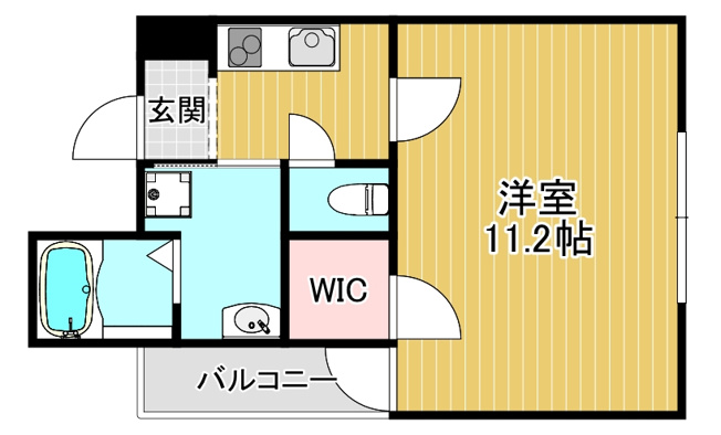 【間取り】 | フジパレス深江橋Ⅱ番館