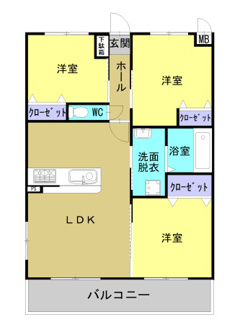 【間取り】 | ナインパレス | 【ナインパレス】