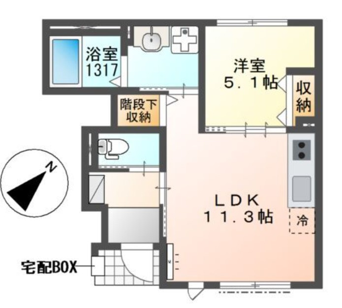 Photo gardenの間取り