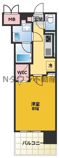 【間取り】 | プレミアムコート大須 | 間取りです。