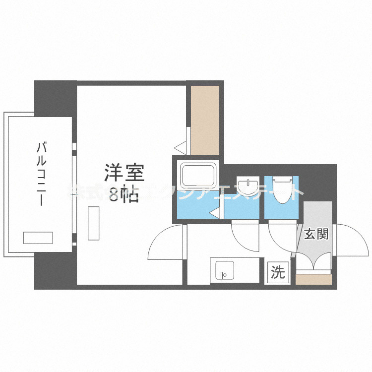 ララプレイス天王寺シエロの間取り