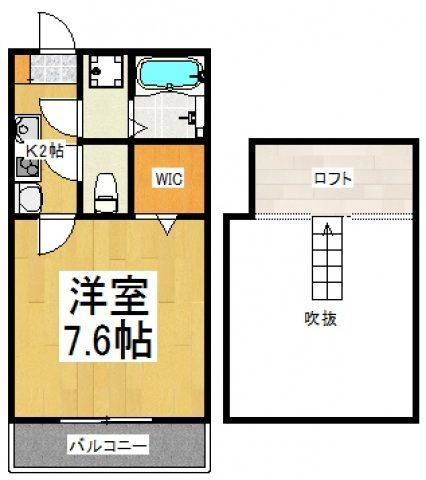 リベルタⅡの間取り