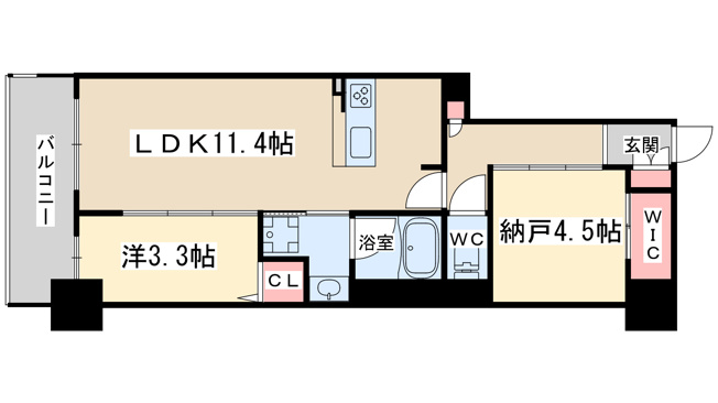 【間取り】 | シーズンフラッツ南森町PREMIER