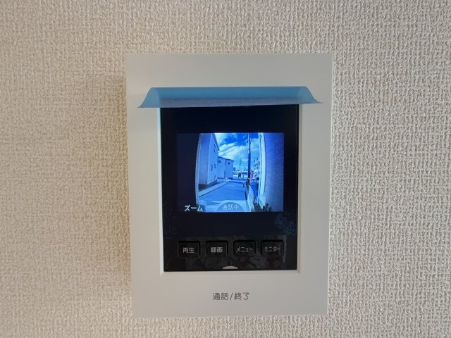 宜野湾市嘉数 3・5・6号棟(全6棟）のセキュリティ|5号棟　TVモニター付きインターフォン♪