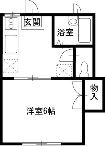 パークフラットＭ＆Ｔの間取り