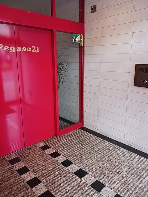 ペガソ２１のエントランス|建物の内部です