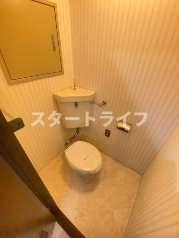 大阪市東淀川区豊新４丁目の賃貸マンションのトイレ