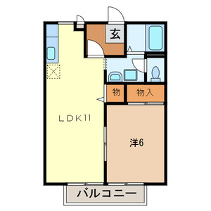 【間取り】 | ハッピータウンC