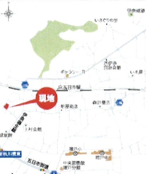 LiGNAGE NEX-G　あきる野市伊奈　01期　全6区画　1号区画の地図