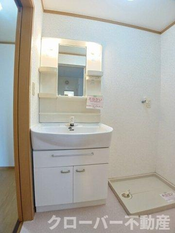 こむぎはいつ　Ｂの洗面所