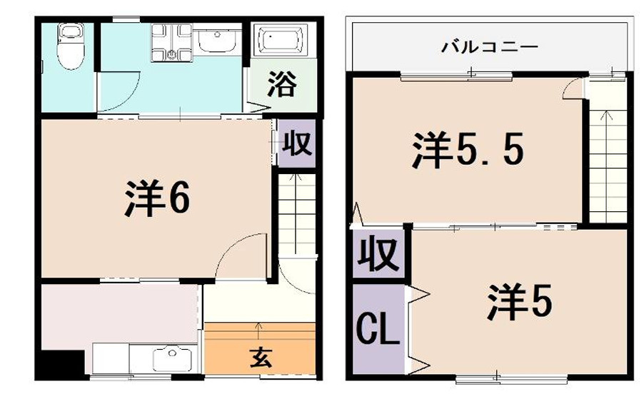 キャットタウンの間取り