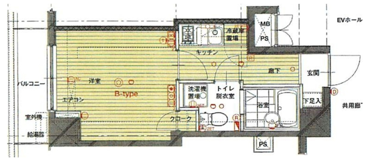 アランシア両国の間取り