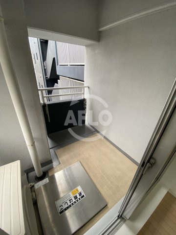 プロシード大阪梅田ポーションのバルコニー|プロシード大阪梅田ポーション　バルコニー