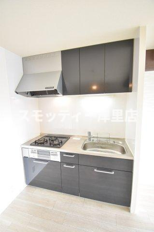 LakiaMaison帝塚山西のキッチン