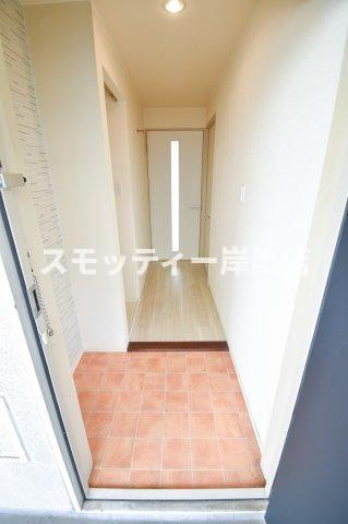 LakiaMaison帝塚山西の玄関