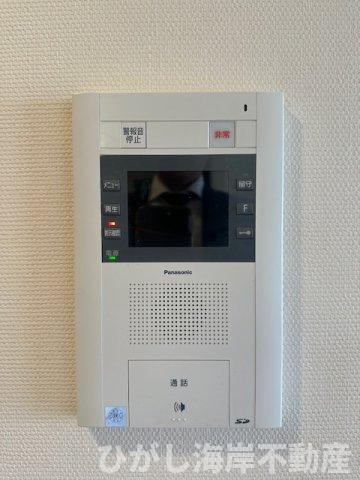 グランシティ湘南海岸Ⅱガレリア・プラージュのセキュリティ|TVモニター付きインターフォン