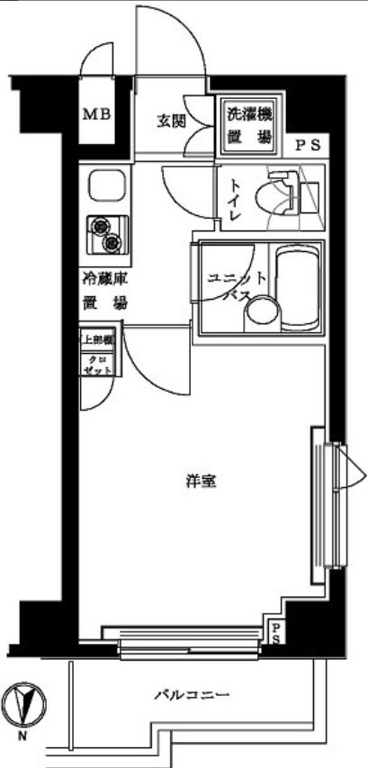 ルーブル住吉の間取り