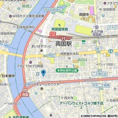 【地図】 | ミューズ両国Ⅱ