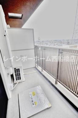 市川市市川１丁目の賃貸マンションのバルコニー